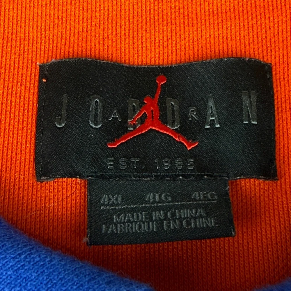 Jordan Florida Gators Team-Issued 4XL‎ Orange Blue Polo Shirt NCAA